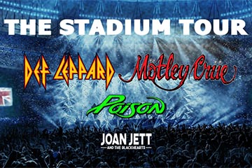 Mötley Crüe with Def Leppard - Camping World Stadium - Orlando, FL - 06 ...